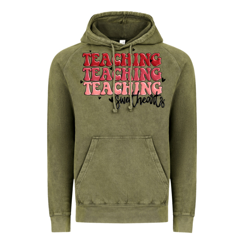 Teaching Vintage Hoodie by MaliasSmallBusiness | Teevron