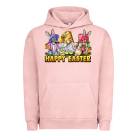 Pigment Salmon Happy Easter gnomies Urban Hoodie - LillyAllenDesigns