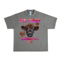 Tornado my first valentine's day highland calf Urban Heavy Tee - RanaPortraitStore