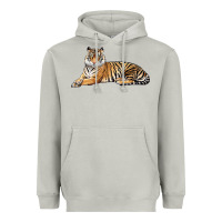 Moon Dust Tiger Heavyweight Hoodie - LillyAllenDesigns