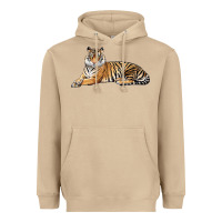 Mushroom Tiger Heavyweight Hoodie - LillyAllenDesigns