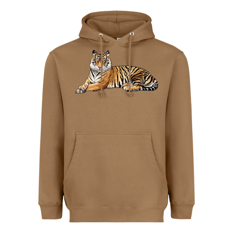 Tiger Heavyweight Hoodie by LillyAllenDesigns | Teevron