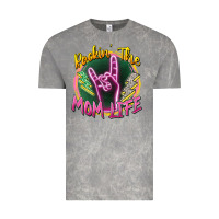 Cloud Rock rockin' the mom life Vintage Tee - Zillion Design Studio