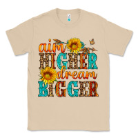 Mushroom aim higher dream bigger Classic Tee - HRA Design Shop