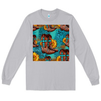 Moon Dust western boots seamless pattern Long Sleeve Tee - HRA Design Shop