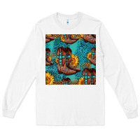 White western boots seamless pattern Long Sleeve Tee - HRA Design Shop