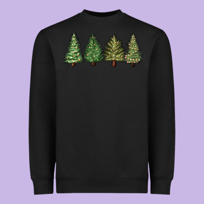 Heavyweight Sweatshirt christmas trees