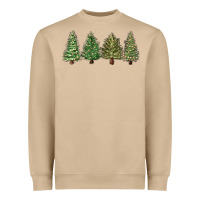 Mushroom christmas trees Heavyweight Sweatshirt - MaliasSmallBusiness