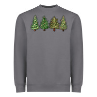 Storm christmas trees Heavyweight Sweatshirt - MaliasSmallBusiness