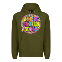 Army Green kindergarten squad Premium Hoodie - NancyCooperArtShop