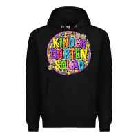 Black kindergarten squad Premium Hoodie - NancyCooperArtShop