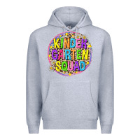 Heather Grey kindergarten squad Premium Hoodie - NancyCooperArtShop
