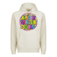 Oatmeal Heather kindergarten squad Premium Hoodie - NancyCooperArtShop