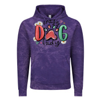 Cloud Purple crazy dog lady Vintage Hoodie - MaliasSmallBusiness