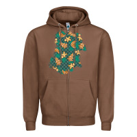 Chestnut christmas gingerbread cookies patch Zipper Hoodie - BundleAndBundleShop