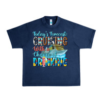 Navy todays forecast  cruising with a chance of drinkin Urban Heavy Tee - texasbilliewilder