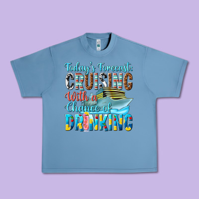 Todays Forecast  Cruising With A Chance Of Drinkin Urban Heavy Tee Designed By Texasbilliewilder