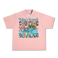 Salmon todays forecast  cruising with a chance of drinkin Urban Heavy Tee - texasbilliewilder