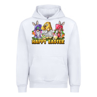 White Happy Easter Heifers Urban Hoodie - LillyAllenDesigns