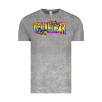 Cloud Rock queer pride lgbtq Vintage Tee - texasbilliewilder