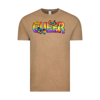 Vintage Coffee queer pride lgbtq Vintage Tee - texasbilliewilder
