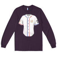 Plum softball uniform fa element Long Sleeve Tee - FaDigitalArtStudio