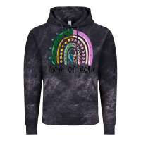 Cloud Black mom of both rainbow Vintage Hoodie - MaliasSmallBusiness
