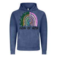 Vintage Denim mom of both rainbow Vintage Hoodie - MaliasSmallBusiness