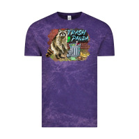 Cloud Purple raccoon trash panda Vintage Tee - BarkalooDesign