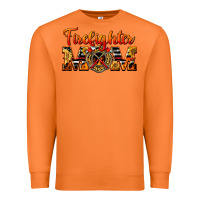 Carrot American Firefighter Mom Premium Sweatshirt - LillyAllenDesigns