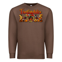 Chestnut American Firefighter Mom Premium Sweatshirt - LillyAllenDesigns