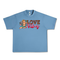 Pebble Blue love vibes cupid Urban Heavy Tee - RanaPortraitStore