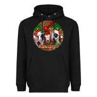 Black Christmas heifers Christmas Heavyweight Hoodie - Jasminsmagicworld