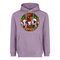 Lavender Christmas heifers Christmas Heavyweight Hoodie - Jasminsmagicworld