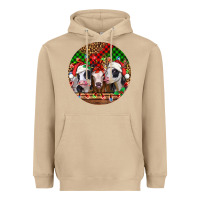 Mushroom Christmas heifers Christmas Heavyweight Hoodie - Jasminsmagicworld
