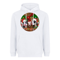 White Christmas heifers Christmas Heavyweight Hoodie - Jasminsmagicworld