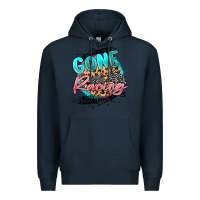 Navy gone racing Premium Hoodie - MaliasSmallBusiness
