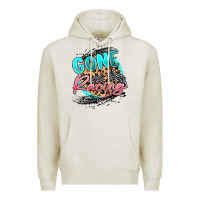 Oatmeal Heather gone racing Premium Hoodie - MaliasSmallBusiness