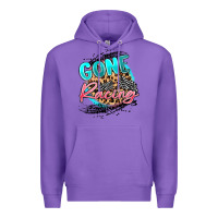 Purple gone racing Premium Hoodie - MaliasSmallBusiness