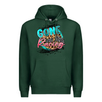 Sports Green gone racing Premium Hoodie - MaliasSmallBusiness
