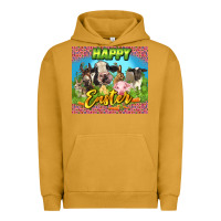 Pigment Peanut Butter Happy Easter Farm Animals 20oz skinny Urban Hoodie - LillyAllenDesigns