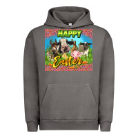 Pigment Tornado Happy Easter Farm Animals 20oz skinny Urban Hoodie - LillyAllenDesigns