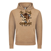 Vintage Coffee the lonely cowboy club Vintage Hoodie - MaliasSmallBusiness