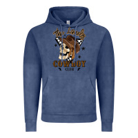 Vintage Denim the lonely cowboy club Vintage Hoodie - MaliasSmallBusiness