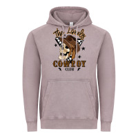 Vintage Zinc the lonely cowboy club Vintage Hoodie - MaliasSmallBusiness