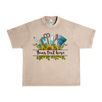 French Oak customize nail tools with sunflower preview Urban Heavy Tee - BarkalooDesign