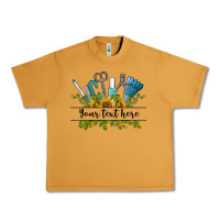 Peanut Butter customize nail tools with sunflower preview Urban Heavy Tee - BarkalooDesign
