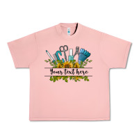 Salmon customize nail tools with sunflower preview Urban Heavy Tee - BarkalooDesign