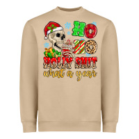Mushroom ho ho holy shit what a year Heavyweight Sweatshirt - MaliasSmallBusiness