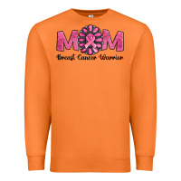Carrot breast cancer warrior mom Premium Sweatshirt - Jasminsmagicworld